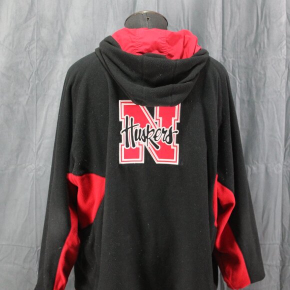 Nerbraska Cornhuskers Jacket (VTG) - Reversable by Pro Player - Men's 2XL - Picture 14 of 16